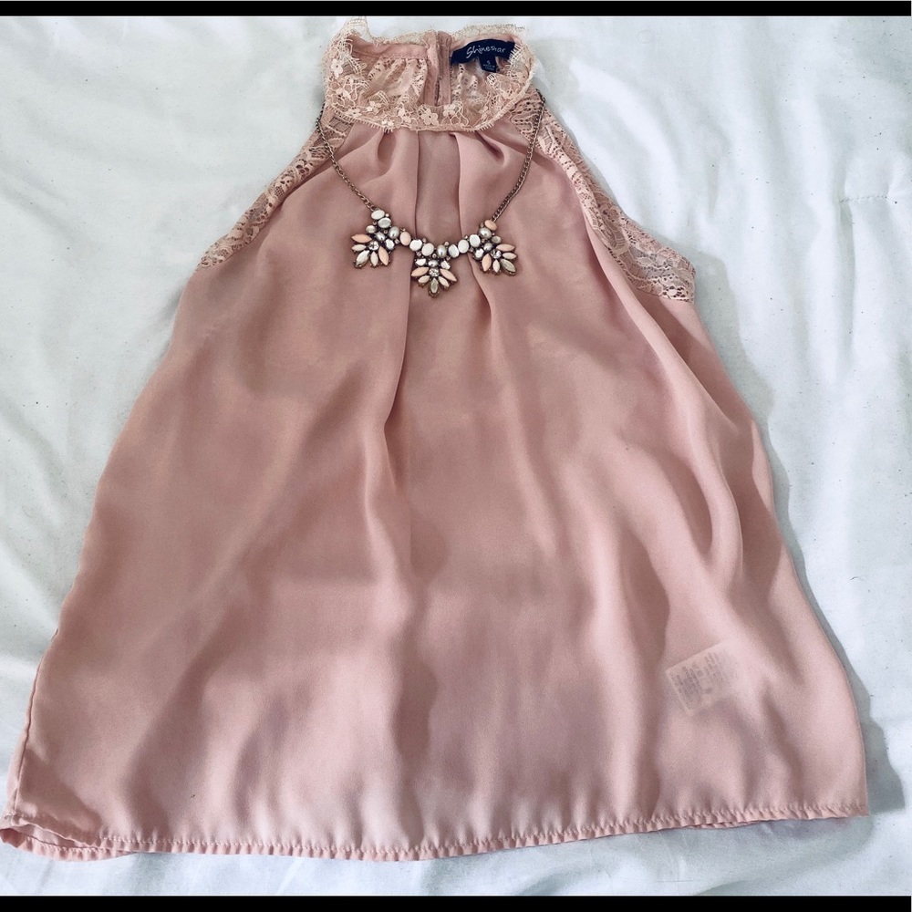 Pink Dressy Blouse 🌸